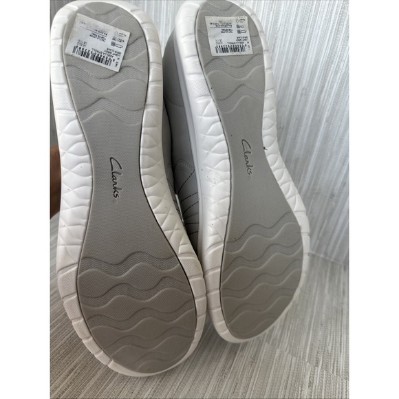 Cloudstoppers by Clark's Adella Stroll Light Grey Womens sz 11 M NEW - Picture 5 of 6